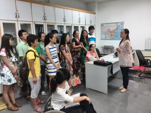 威尼斯wns8855662014年暑期实习之赴本校财务部实习